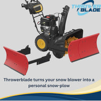 ThrowerBlade - Snowplow Kit (Blade & Hardware Included)