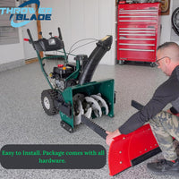 ThrowerBlade - Snowplow Kit (Blade & Hardware Included)
